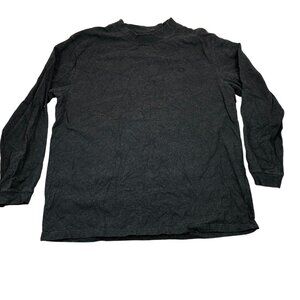 Guide Series Mens Long-Sleeve T-Shirt Size 2XLT Gray Pullover Classic Casual